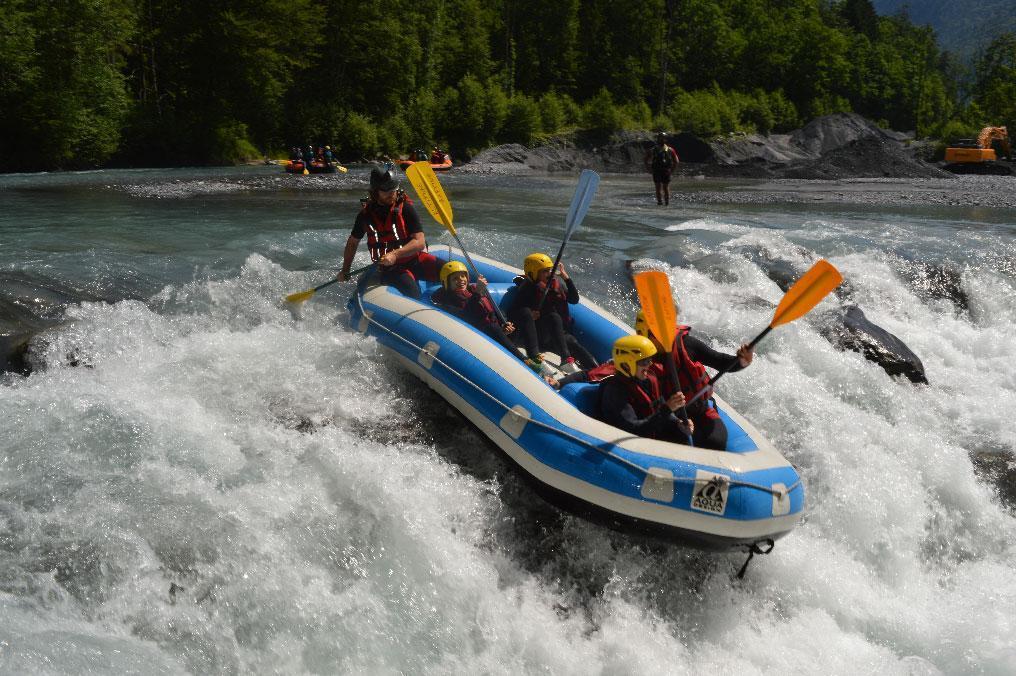 Altitude Rafting Samoens, miniraft, canoraft, airboat, canyoning